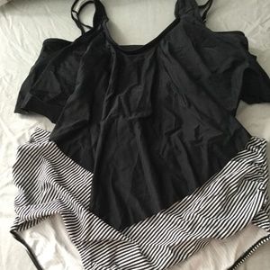 Marinavida Black and White 2 piece XXXL swimsuit